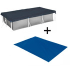 Kit Piscina 3700 Lts Premium Mor + Capa + Forro + Filtro 220v