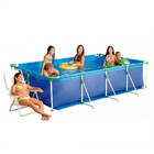 Kit Piscina 5000 L Premium Com Capa + Forro + Bomba Filtro 11