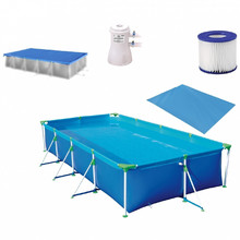 Piscina Retangular 3000 Litros Capa E Forro Mor Leroy Merlin