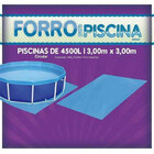 Kit Piscina Circular Estrutural 4500 L + Capa + Forro Mor