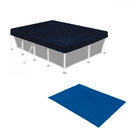 Kit Piscina De Armação 3000l + Capa + Forro + Boia Cisne Rosa