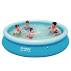 Kit Piscina Inflável Bestway 5.500 Litros Bomba, Capa E Filtr
