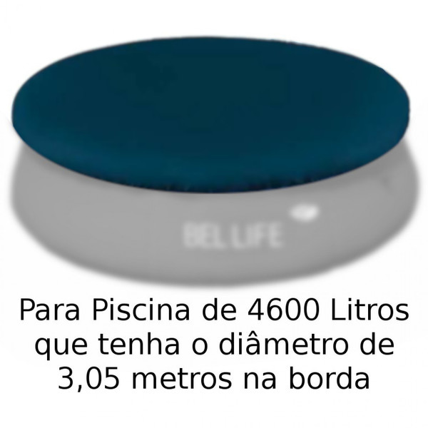 kit piscina redonda 4600 lts filtro 110v forro capa