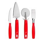 Kit Pizza 14 Peças Vermelho Brinox- 6099/450