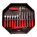 Kit Pizza 14 Peças Vermelho Brinox- 6099/450