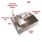 Kit Pizza Churrasqueira Pedra Refratária, Pá E Abafador 38cm