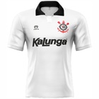 Kit Placa Decorativa Modelo Camiseta Corinthians 1990 Branca