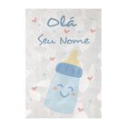 Kit Placa Decorativa Premium Com Textura Artística Com Nome M