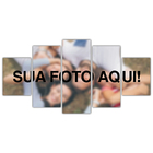 Kit Placa Quadro Personalizado C/ Sua Foto 3d Borda Infinita