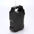 Kit Placa Solar 3 Emergencia Lampada Radio Fm Central Com Bat