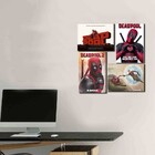 Kit Placas Decoraticas Filme Deadpool