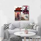 Kit Placas Decoraticas Filme Deadpool