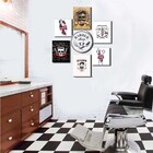 Kit Placas Decorativas Barbearia Barber Shop M2