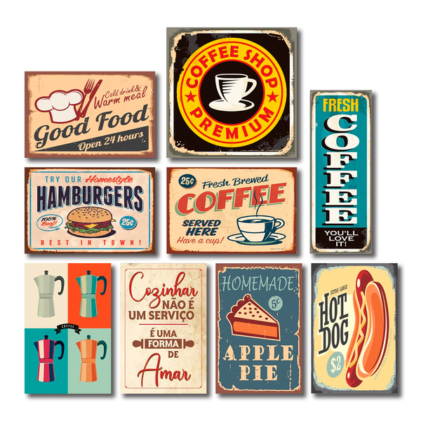 Wallpaper Kit Placas Decorativas Cozinha Frases Cafe Mdf 9 Placas Leroy Merlin For iPhone Free