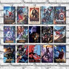 Kit Placas Decorativas Filmes Marvel