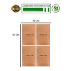 Kit Placas Decorativas Frase Café Cozinha Mdf 4 Pçs 20x30 Cm