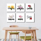 Kit Placas Decorativas Frases M2