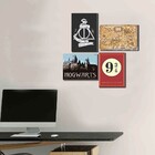 Kit Placas Decorativas Harry Potter