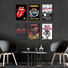Kit Placas Decorativas Rock