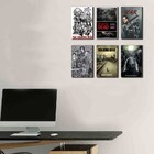 Kit Placas Decorativas The Walking Dead