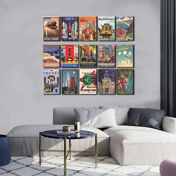 Kit Placas Decorativas Vintage M5