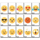 Kit Placas Quadros Decorativas 20 X 30 Emojis 5 Unidades
