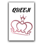 Kit Placas Quadros Decorativos 2 Pçs 40x60 Rei E Rainha