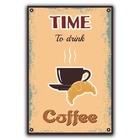 Kit Placas Quadros Decorativos 3 Pçs 20x30 Cantinho Do Café -