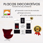 Kit Placas Quadros Decorativos 3 Pçs 20x30 Horizonte Quente