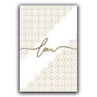 Kit Placas Quadros Decorativos 3 Pçs 20x30 Love Cores - Branco