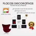 Kit Placas Quadros Decorativos 3 Pçs 20x30 Love Cores - Laran