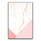 Kit Placas Quadros Decorativos 3 Pçs 30x45 Mármore Rose