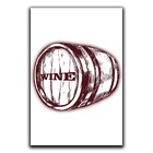 Kit Placas Quadros Decorativos 3 Peças 20x30 Vinhos