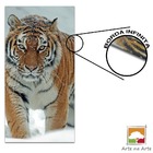 Kit Placas Quadros Decorativos 5 Pç 3d Borda Infinita Flores