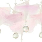 Kit Plafon Bailarinas 3 31x45 + Abajur 20x40 Cor Rosa