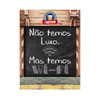 Kit Plaquinhas Decorativas Área De Churrasco 20x30