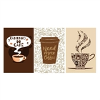 Kit Plaquinhas Decorativas Cantinho Do Café 20x30