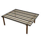 Kit Policarbonato Branco 4mm 4,00m X 3,00m - Perfis Naturais