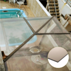 Kit Policarbonato Bronze 3mm 4,00m X 3,00m - Perfis Naturais