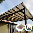 Kit Policarbonato Bronze 6mm 2,00m X 4,00m - Perfis Naturais