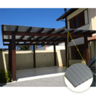 Kit Policarbonato Cinza Refleivo 6mm 8,00m X 6,00m - Perfis N