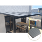 Kit Policarbonato Cinza Refletivo 6mm 6,00m X 2,00m - Perfis