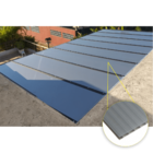 Kit Policarbonato Cinza Refletivo 6mm 6,00m X 2,00m - Perfis