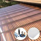 Kit Policarbonato Cristal 4mm 3,00m X 6,00m - Perfis Bronze