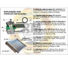 Kit Policarbonato Cristal 4mm 4,00m X 3,00m - Perfis Naturais