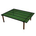 Kit Policarbonato Verde 4mm 4,00m X 6,00m - Perfis Naturais