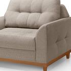 Kit Poltrona 2 Unidades Living 1.0 Linho Bege Verona Luapa Es