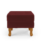 Kit Poltrona De Amamentação Pandora E Puff Canis N-034 Veludo