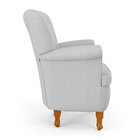 Kit Poltrona De Amamentação Pandora E Puff Canis N-040 Linho