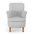 Kit Poltrona De Amamentação Pandora E Puff Canis N-040 Linho